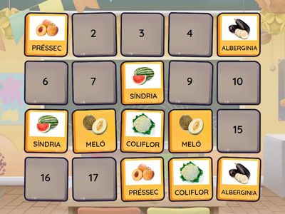 MEMORY FRUITES I VERDURES (M.V.)