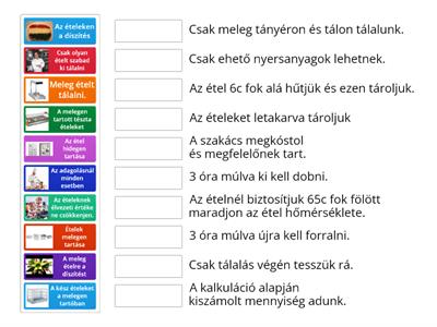 Ételkészítés Készentartás adagolás,díszítés