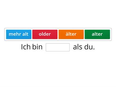 Netzwerk A2 Lektion 3 Komparativ