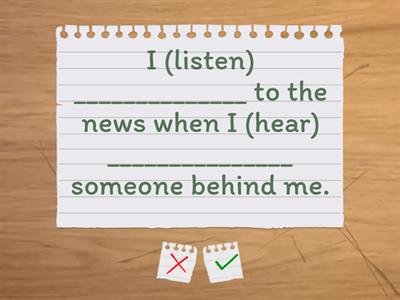 Simple past vs Past continuous