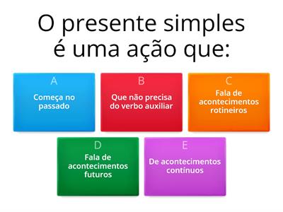 presente simples 