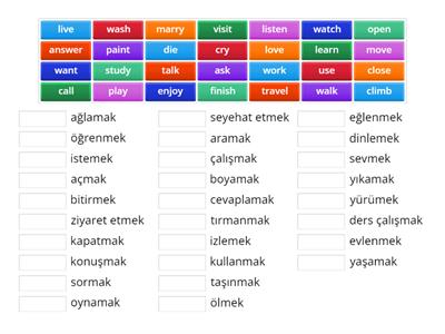 past tense regular verbs