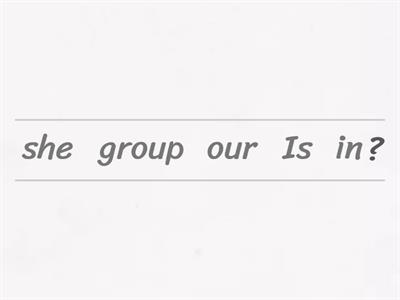 Verb to be interrogative 
