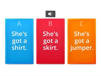 Kid's Box 2 - Unit 9 - Clothes (listening)