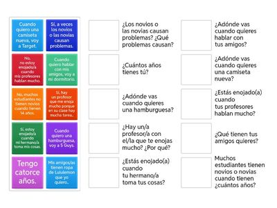 Personalized questions Unit 5