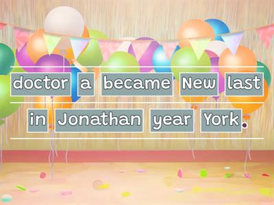 Past Simple + Basic Word Order #1