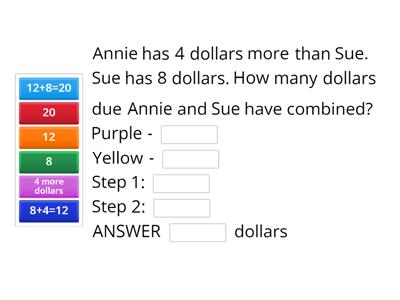 Math: Money Word Problems 