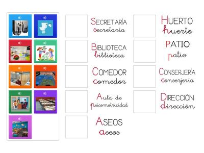 1.3 Lugares (sonido) UDICOM B1 - EL COLEGIO