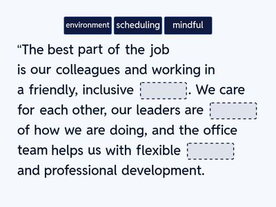 Warehouse Workers Vacancy - Gap-fill 3