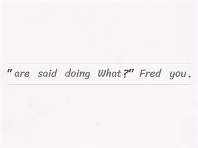 Using Speech Marks Correctly