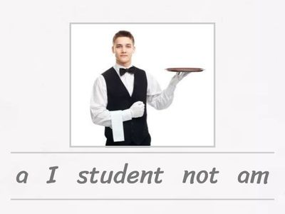 Negative sentences verb to be