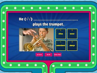 Adverbs of frequency