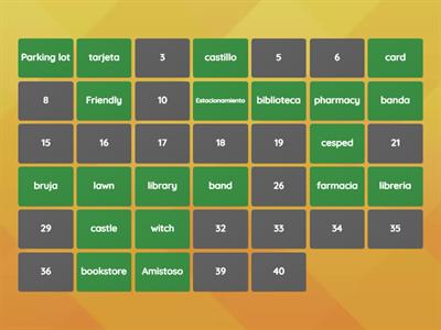 Vocabulary 2nd level