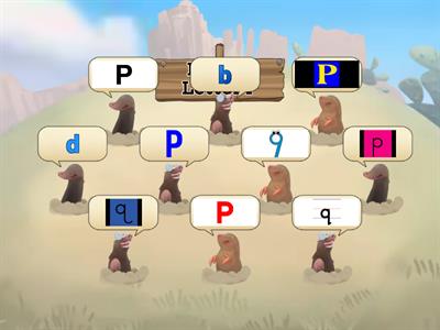 Letter Reversals-Pop the Letter P