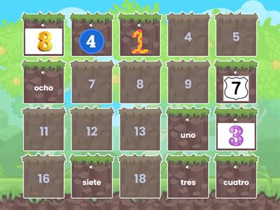 Memoria Maching Numeros