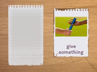 PHRASAL VERBS   Meanings