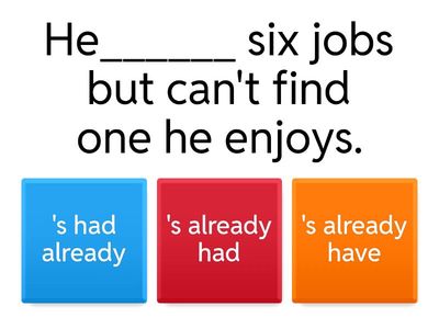 Grammar: Present perfect (Upper intermediate 1.2)