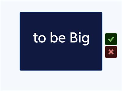 English Adjectives A1-A2