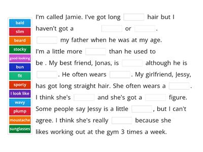 APPEARANCE vocabulary 2