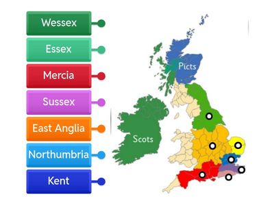 Anglo-Saxon 7 kingdoms