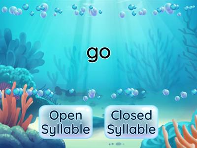 Open or Closed Syllable?