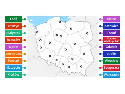 stolice województwa polski