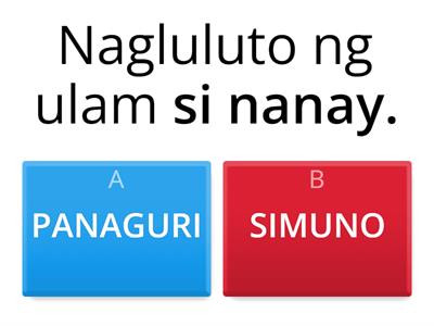 BAHAGI NG PANGUNGUSAP