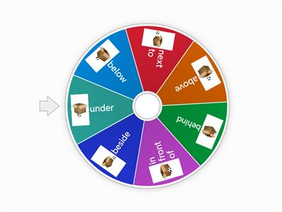  Positional Words Spinner