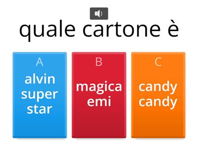 quiz cartoni animati anni 80
