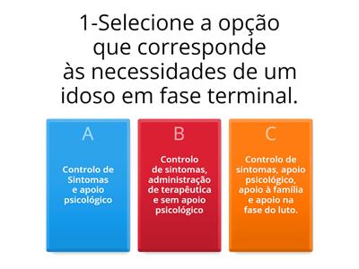 Simulação Final- Cuidados Paliativos