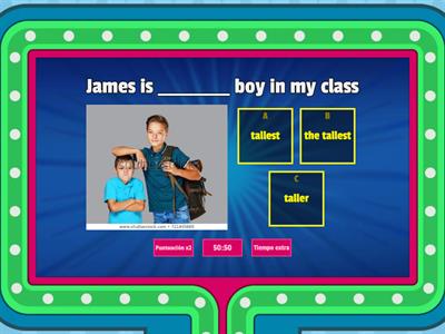 UNIT 3, 6º (SUPERLATIVE I)