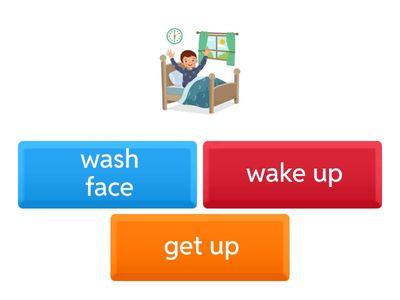 Daily routine (morning)