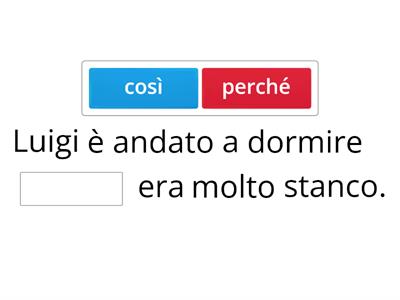 Connettivi causali, temporali e consecutivi