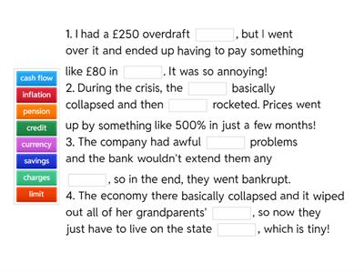 Outcomes UI U14 Money Problems