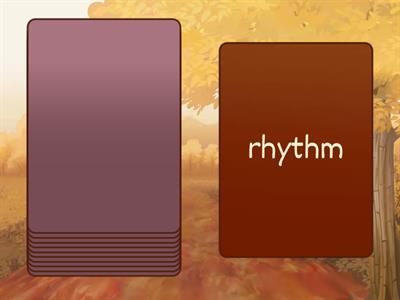 rh,gh- silent letters