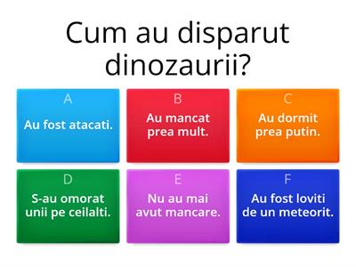 Quiz dinozauri