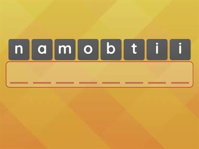 [G11 - U6] Scrambled letters