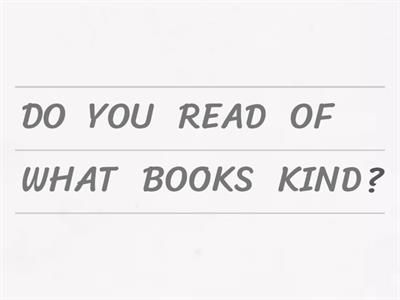 Simple Present Questions Word Order