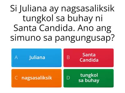 Bahagi ng Pangungusap