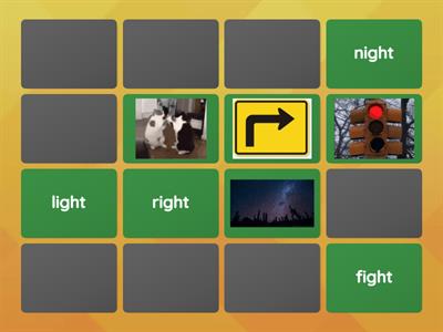 igh and ight matching