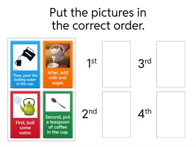 Adverbs of Sequence Review