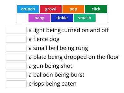 onomatopoeia match up