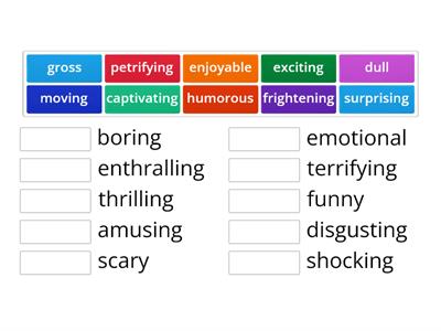 Film Adjectives