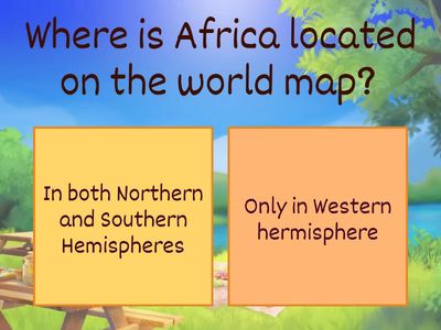 Race Across Africa: The Ultimate Map Challenge!  Topic: Africa Our Continent