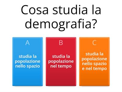 Demografia - Risorse didattiche
