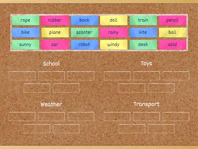 Sorting back to school