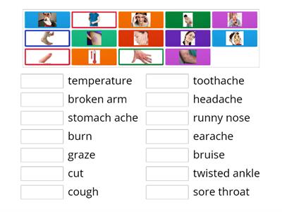 Junior Explorer 5 unit 5 - illnesses/accidents