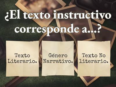 "Texto Instructivo"