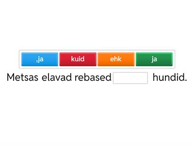 5.kl Harjutamine SIDESÕNAD