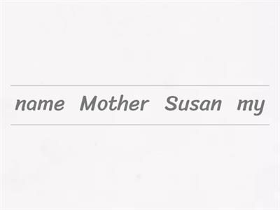 ASL sentence structure 